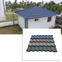 manufacturer good heat resistance pvc shingles metal roofing prices
